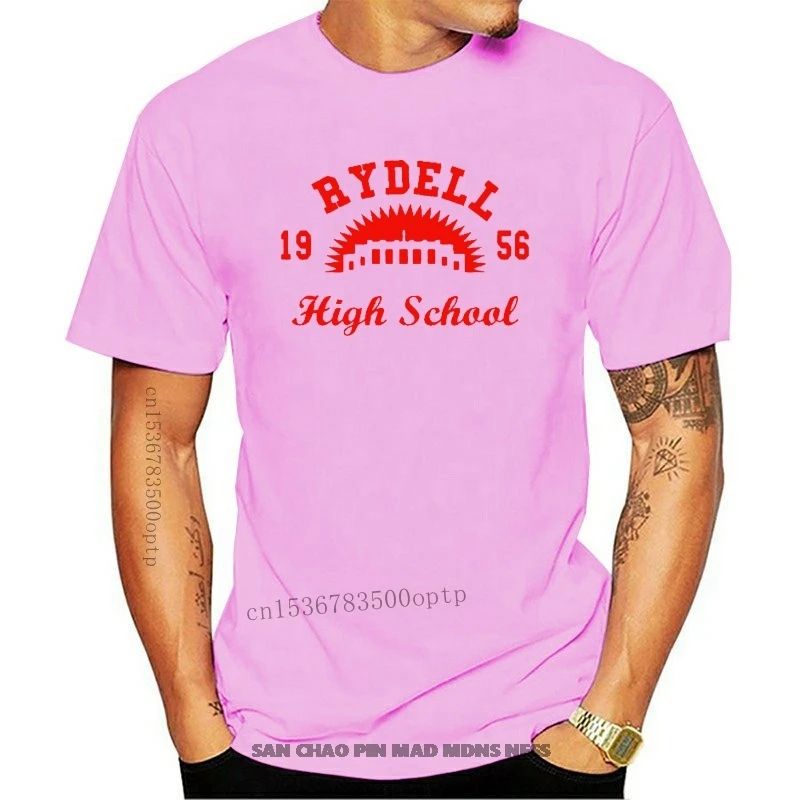 

Rydell High T-Shirt Grease John Travolta T Bird Men 80s 50s 1956 Retro New T Shirts Funny Tops Tee New Unisex Funny Tops