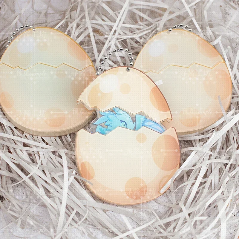 Оригинальный брелок для косплея Genshin Impact Natlan Dragon Tepetlisauri koholasaurus Yumkasaur акриловый