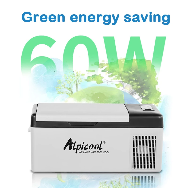 Автомобильный холодильник Alpicool 12 В 24 15 л портативный автомобильный компрессор