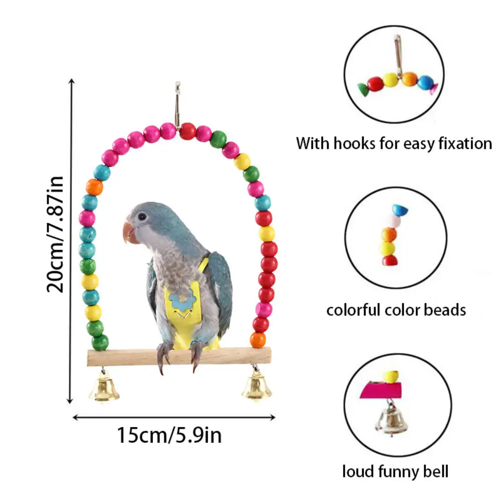 Игрушка-попугай качели скалолазание лестница из кожи тигра Xuan Феникс моляр