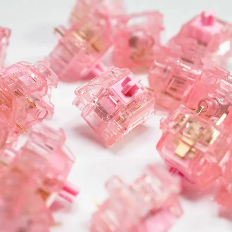 PIIFOX Warbler Series Linear Switch Fast Rebound Followers MX Prelubricated for Mechanical Keyboard Esports Accessories