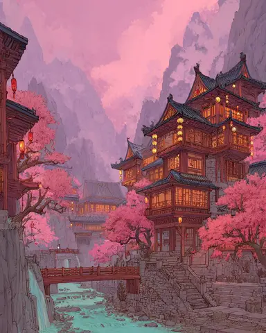 Картина по номерам PhotoCustom "Ландсэйп"