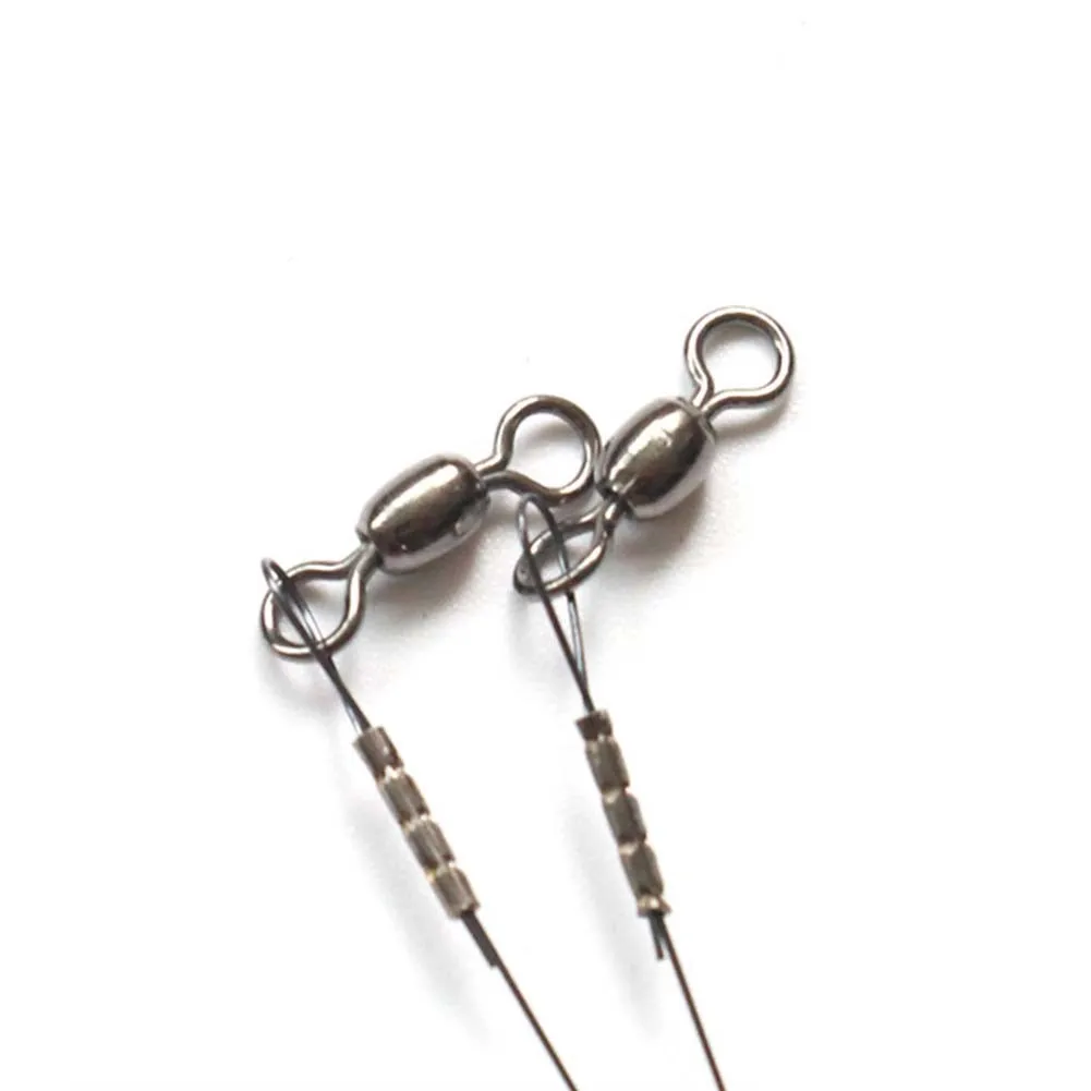 

Fishing Line Steel Wire Leader 2pcs/Pack Thread Anti-bite Thread Leadcore Leash Fishing Tackle Tools Accessories