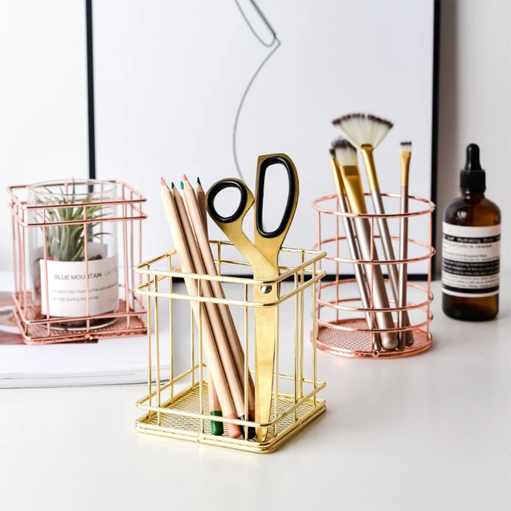 

Сетчатый квадратный органайзер для карандашей и чашек