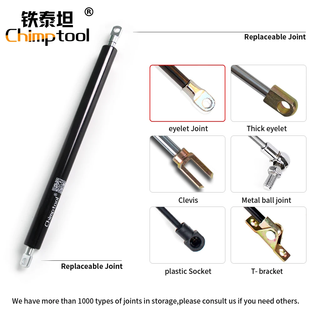 1 шт. Тяговая газовая пружина для машины мебели подъемный стержень размер силы на