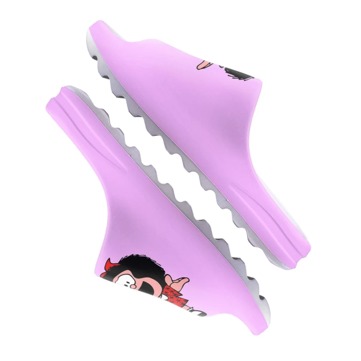 Nopersonality Mafalda Cartoon Summer Sandals Women's Flat Bathroom Casual Slippers Home Fashion Slide Slipper Easy Wear