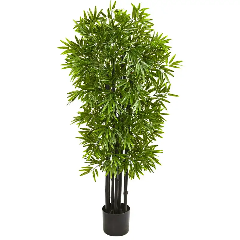 

Bamboo Artificial Tree with Black Trunks UV Resistant (Indoor/Outdoor)