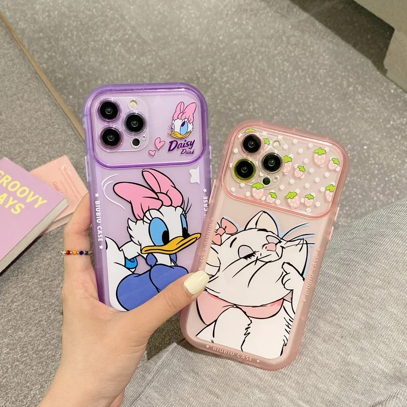 

For IPhone7 8 Plus Case Cartoon Cute Cat Duck Cover for IPhone 11 12 13 Pro X XR XS Max Shockproof Phone Case for IPhone 13 Case