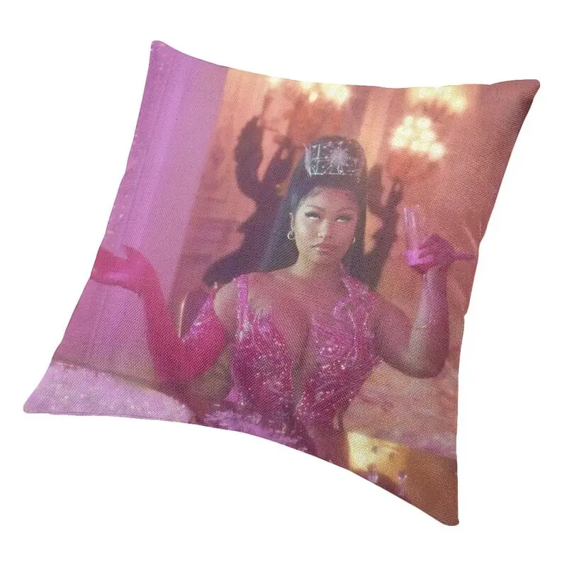 Мягкая Сексуальная наволочка Nicki Minaj декоративная под заказ квадратная для