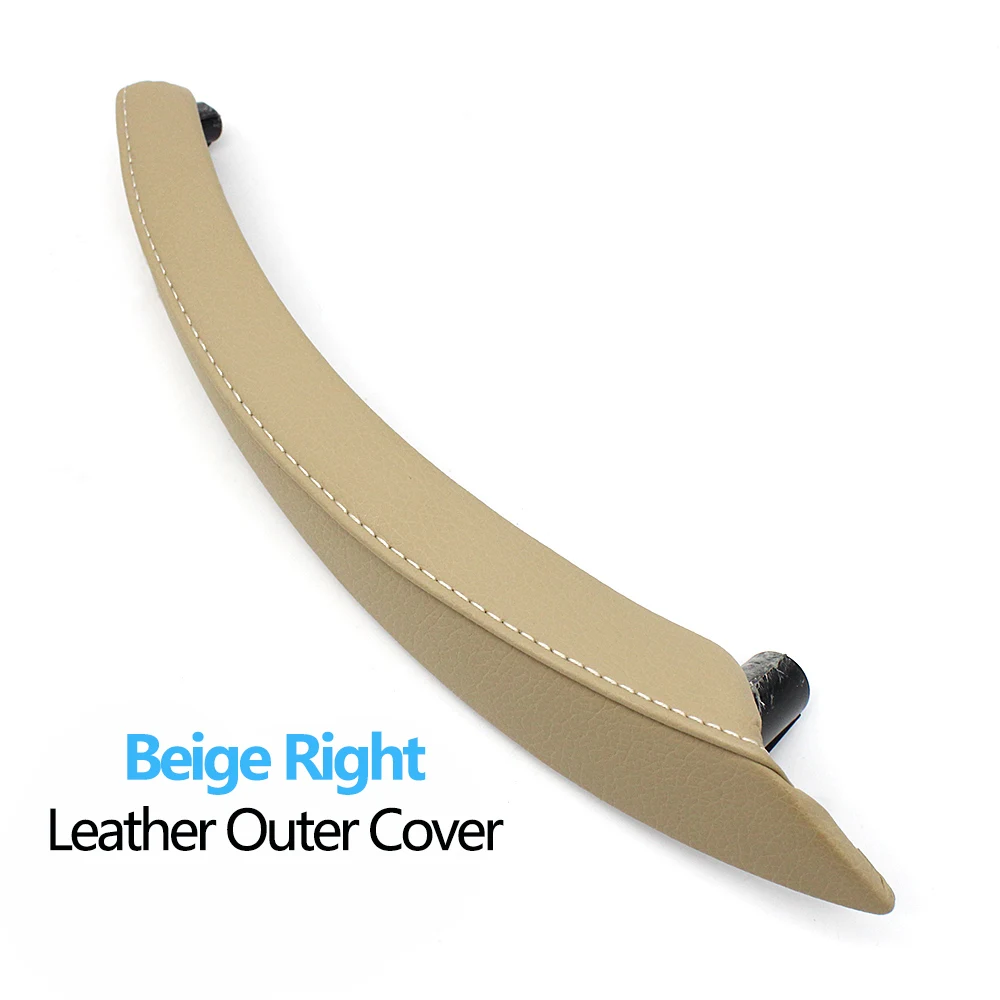 

Левая и правая внутренняя ручка пассажирской двери, кожаная внешняя крышка, замена для BMW X5 X6 E70 E71 E72 2007-2014