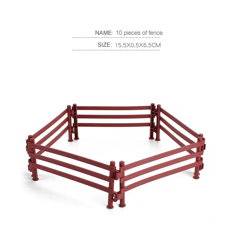 Имитация забора 10 шт./компл. декоративная модель игрушки для изготовления Diy