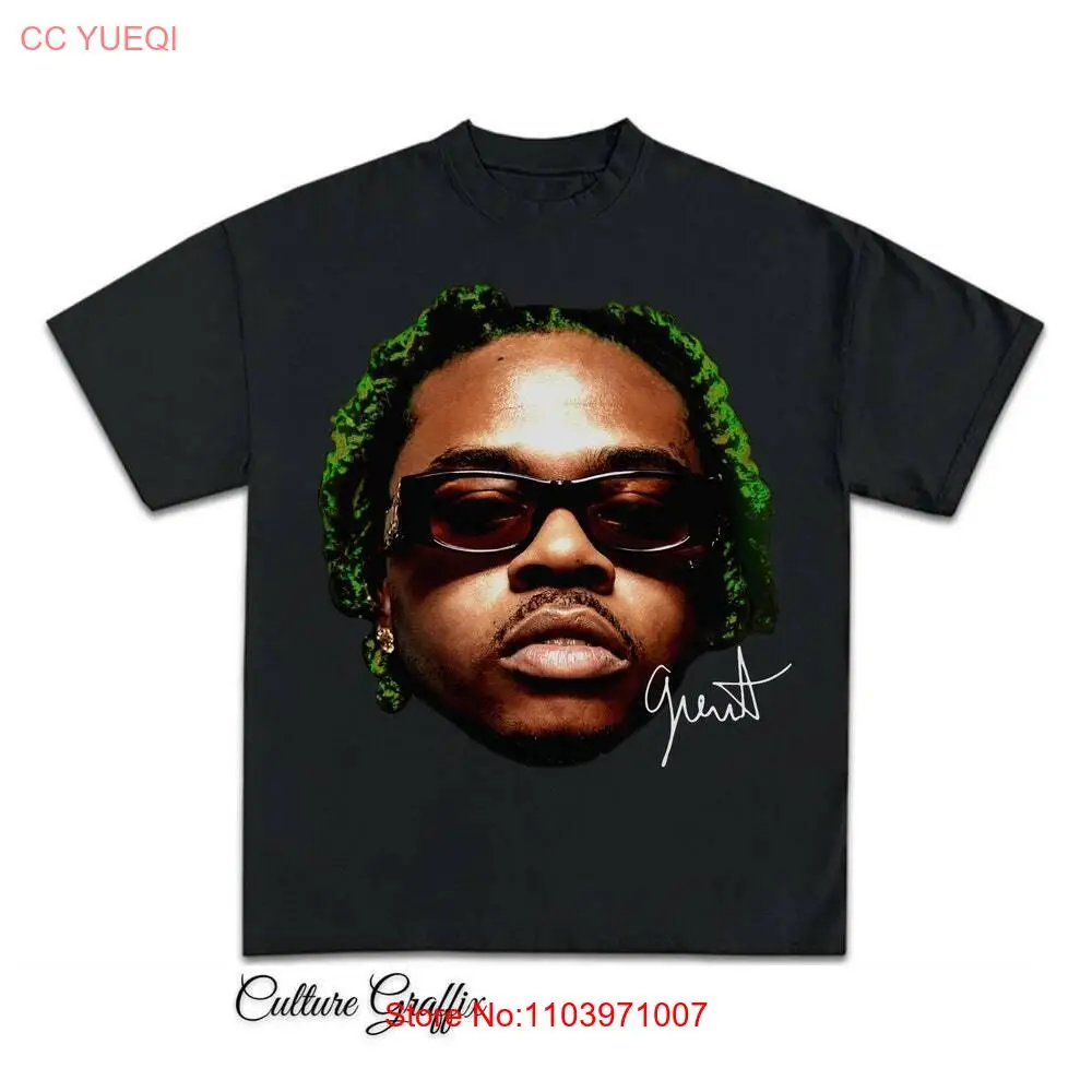 Рубашка Gunna Rap Винтажная Футболка футболка в стиле хип-хоп с графическим принтом