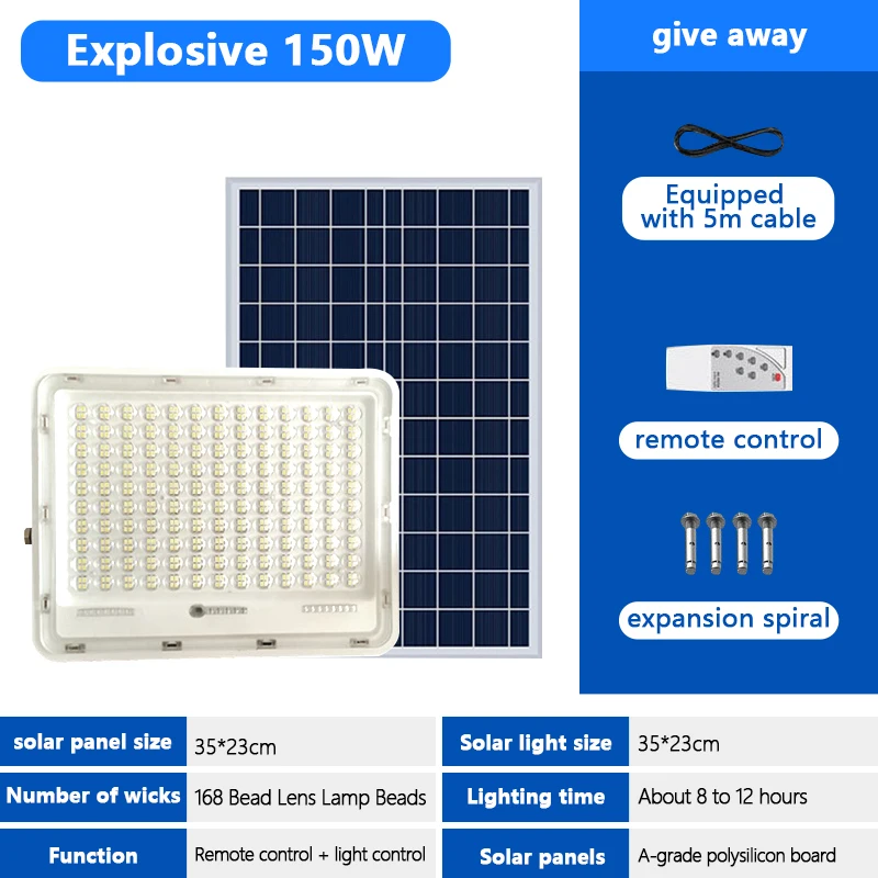 

Solar Strong Power Garden Solar Light Led Super Bright Wholesale Hot Ip67 Waterproof Solar Light Waterproof New Outdoor Garden