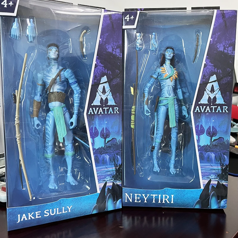 

Avatar Figure Mcfarlane Jake Sully Neytiri Colonel Miles Quaritch Movie Role Collectible Action Figures Toy For Birthday Gift