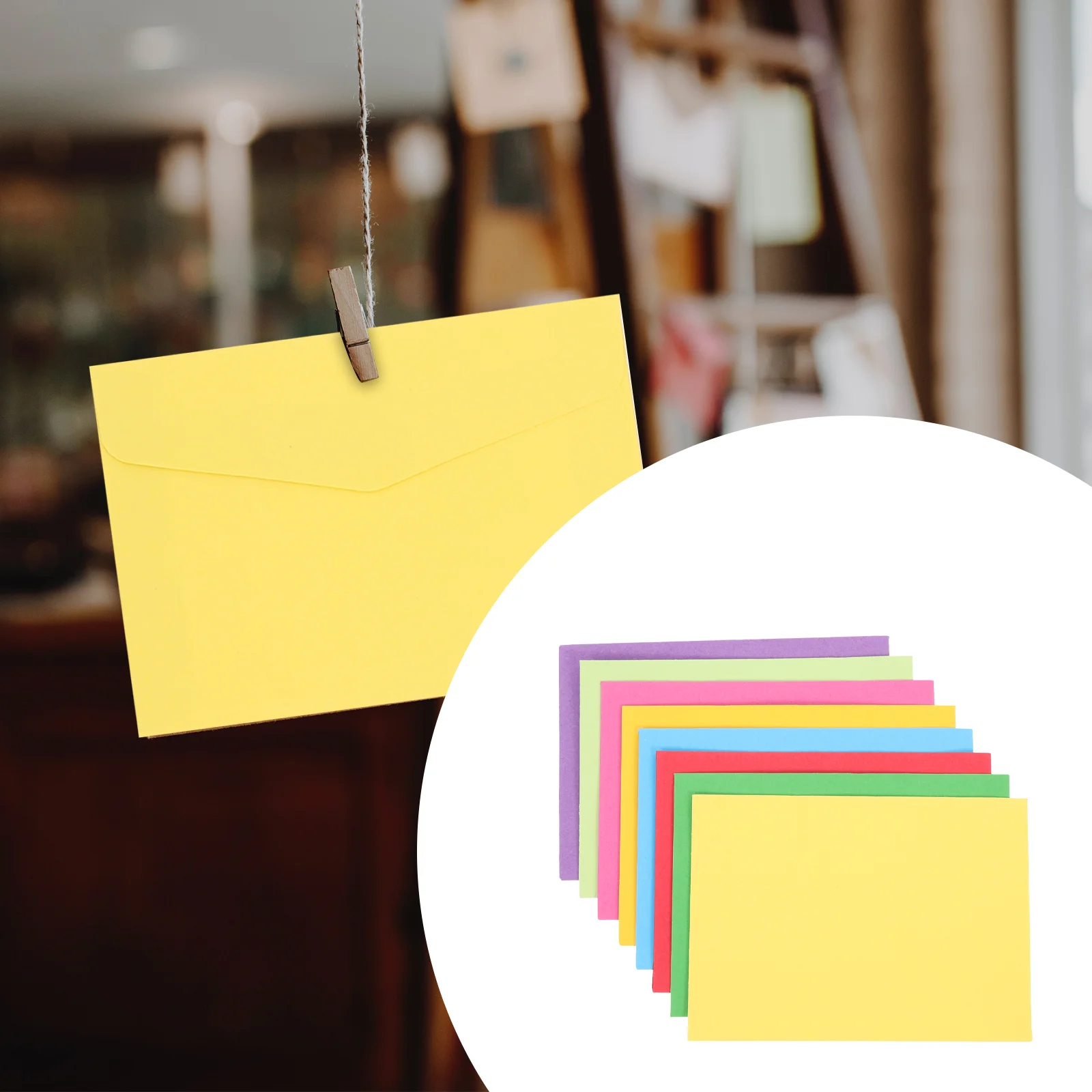 

80pcs Small Letter Envelopes Greeting Cards Envelopes Coin Storage Envelopes
