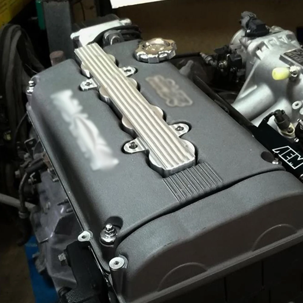 Алюминиевая крышка свечи зажигания двигателя провода для Honda Civic B16 B17 B18 Integra GSR VTEC
