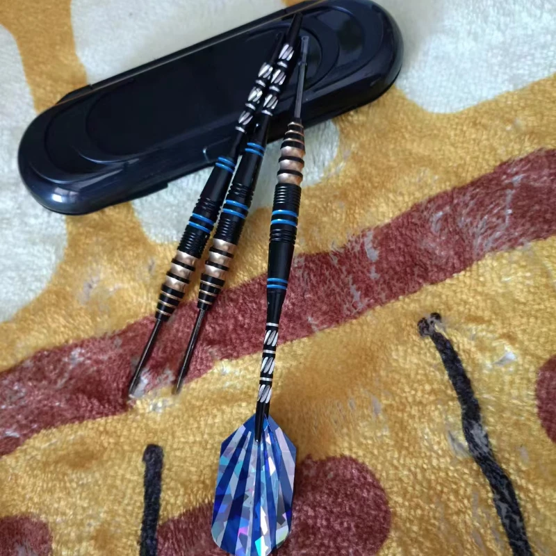 3 шт. профессиональные дротики со стальным наконечником 23 грамма игольчатые из