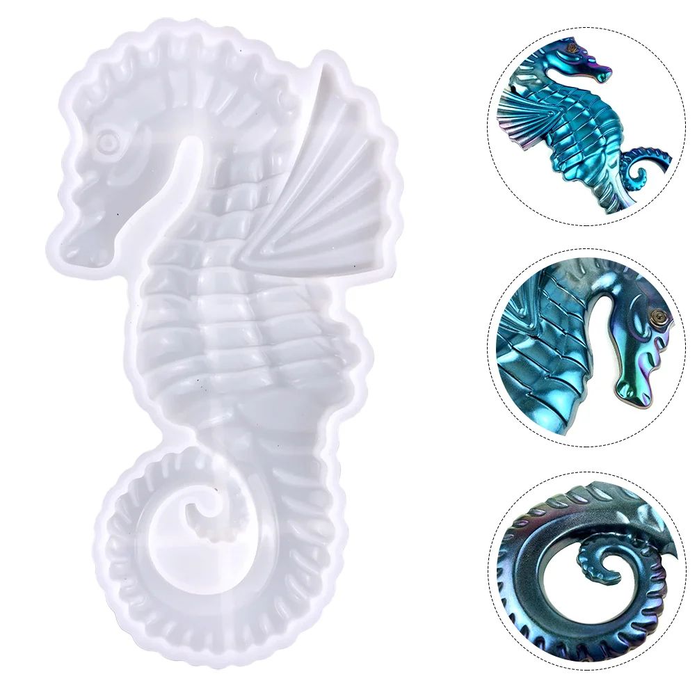 

Candy Mold Resin Molds Jelly Mold Reusable Fondant Molds Seahorse Decoration Mold Fudge Chocolate Mold Jelly Mold
