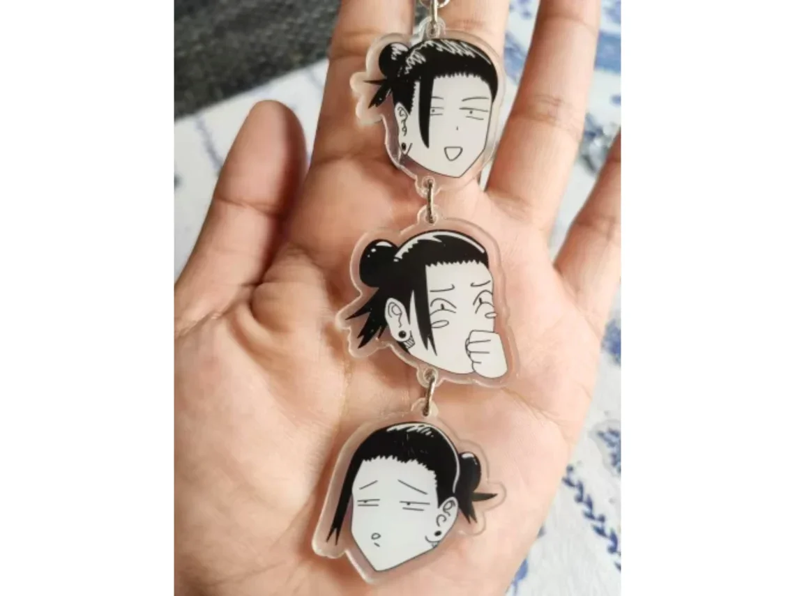 Брелок Jujutsu Kaisen брелок в стиле аниме милая подвеска виде сумки акриловый JJK