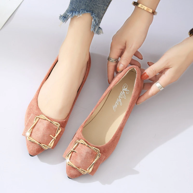 Comemore 2022 Women Flats Luxury Elegant Pumps Woman Loafers Summer Moccasins Ballerinas Flat Casual Shoes Ladies  sexy shoes