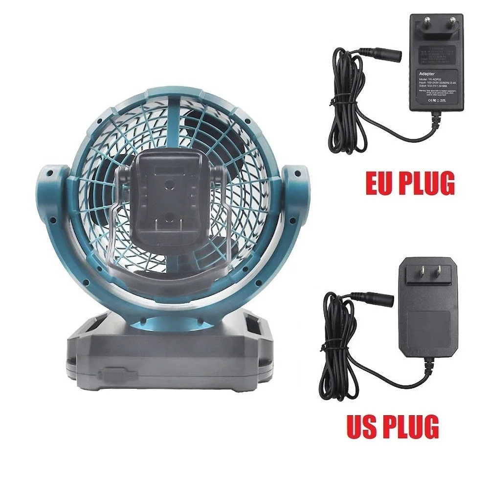 Беспроводной электрический вентилятор для литий-ионной батареи 14 4 В 18 в 20 Bosch Makita