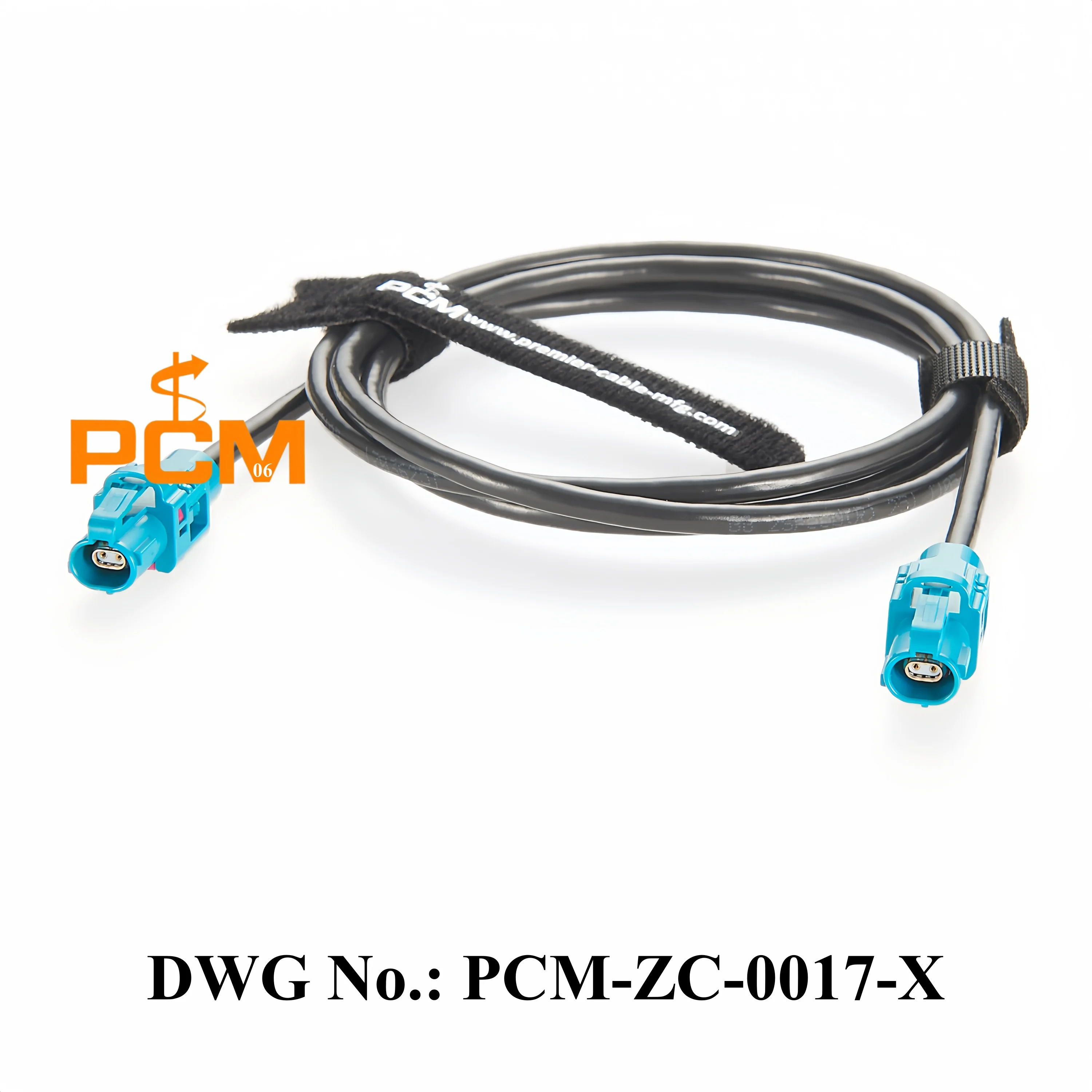 Фото Оригинальный автомобильный Ethernet-кабель Rosenberger E6K10A-1CAZ5-Z H-MTD, кабель 100/1000BASE-T1 H-MTD LCA-101-1000-Z-Z №3