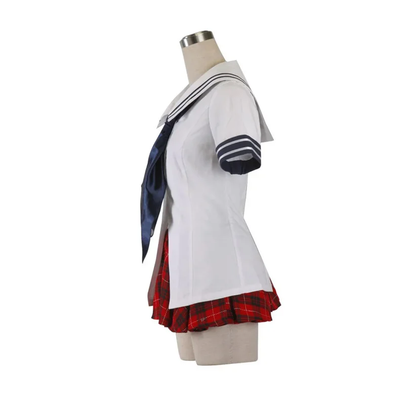 Школьная форма для девочек Ikkitousen костюм косплея платье девочки костюмы на