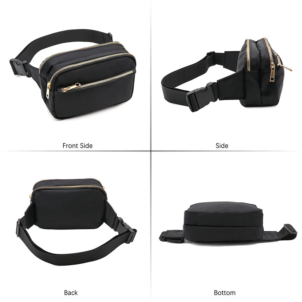 Messenger Bag Women 2022 New Korean Canvas Multi Layer Bag Woman Crossbody Bag Nylon Oxford Shoudler Outdoor Street Shooting Bag