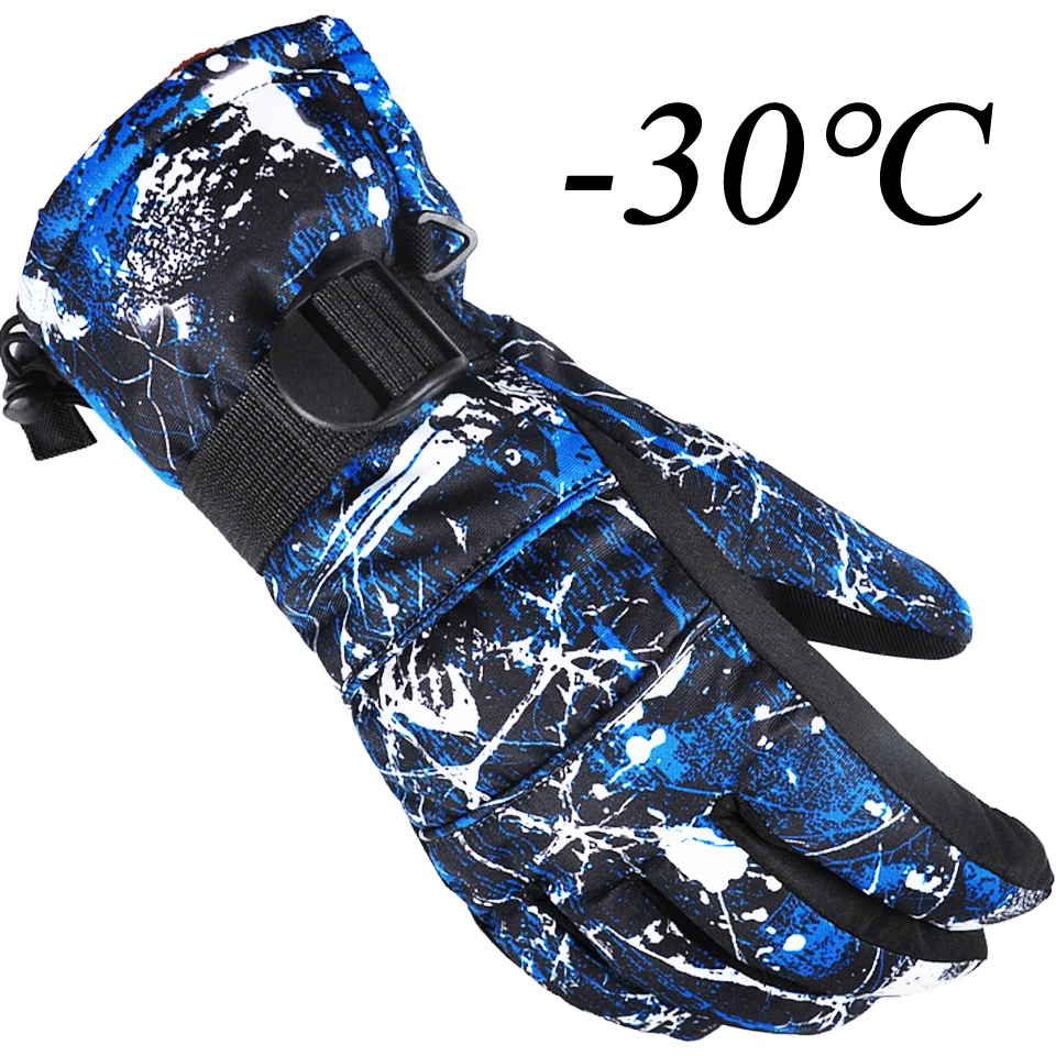Hot!Men/Women/Kids Ski Gloves Snowboard Gloves Ultralight Waterproof Winter Sonw Warm Fleece Motorcycle Snowmobile Riding Gloves