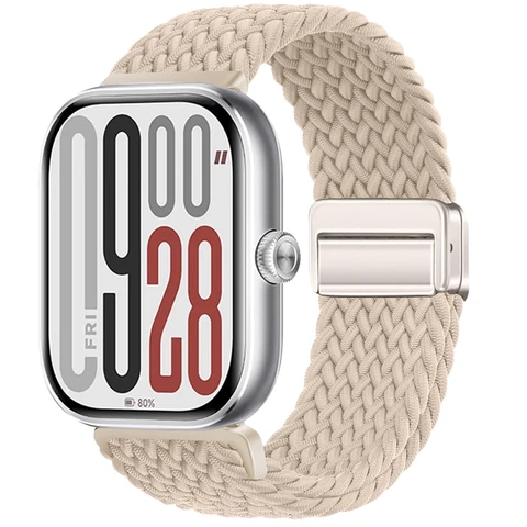 Плетеный ремешок 22 мм для Redmi watch 5 active/5 lite, ремешок для часов, магнитный браслет correa для Xiaomi Redmi watch 5 active Band