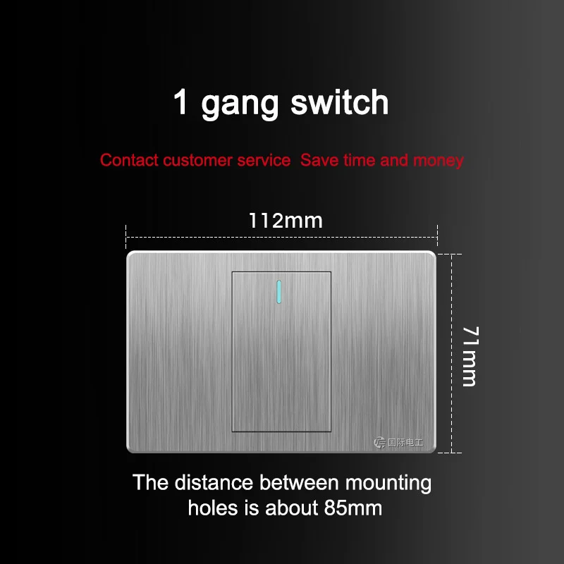 Лидер продаж плоский переключатель 118 черная проволока может подойти к различным