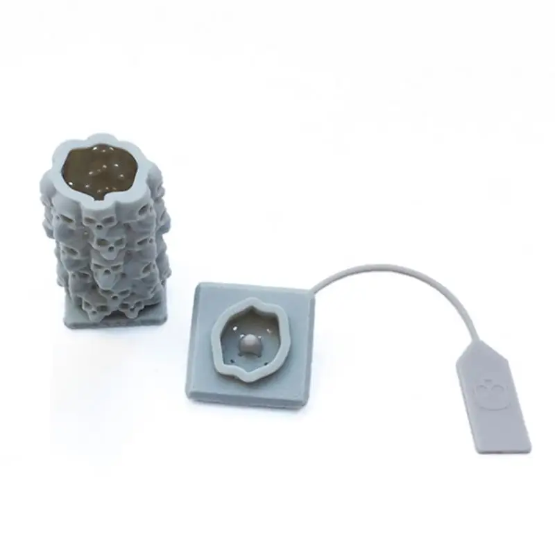 

Силиконовый ситечко для заваривания чая в виде черепа, сетка для чая, многоразовый фильтр, инструмент, оборудование для воды, кофе, чая, аксе...