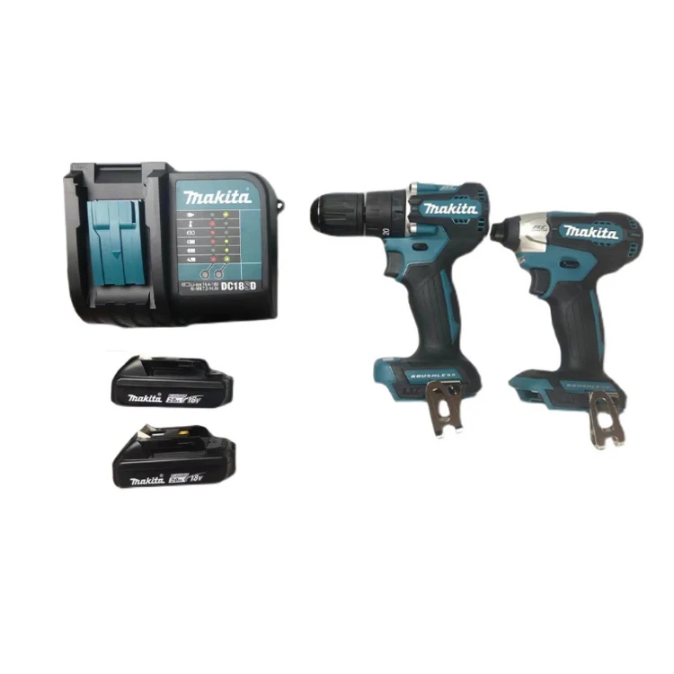 

Combination set DHP487 impact wrench screwdriver cordless electric drill machine DTD157 impact screwdriver DLX2414SAJ