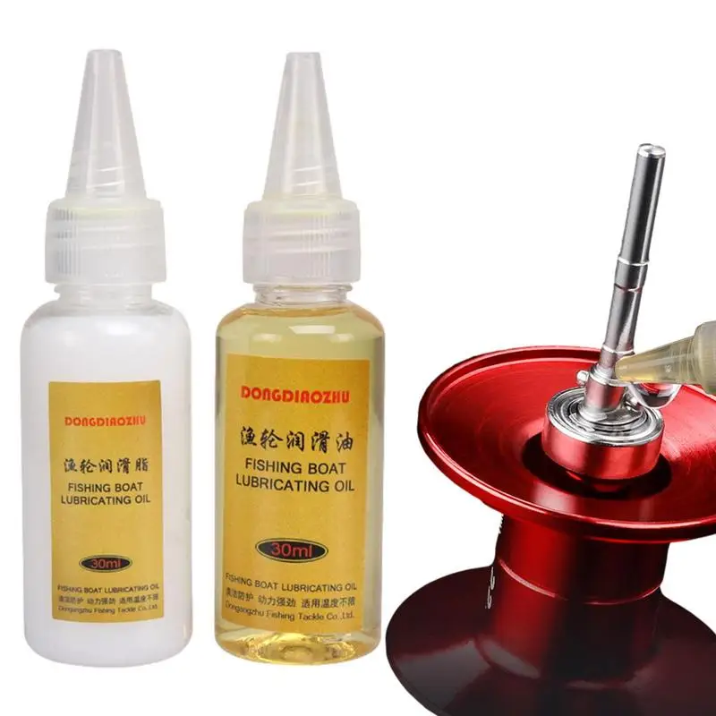 

Reel Lube Reel Oil And Lube Cleaner 2 Pcs Fishing Reel Cleaner Reel Butter Oil Fishing Boat For All Types Of Fishing Reels