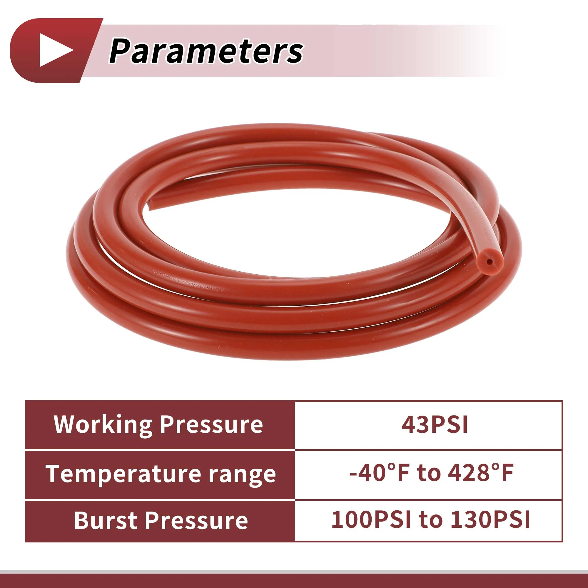 UXCELL 1 83 м длинный силиконовый шланг для вакуумного шланга 2/3/4/5/6/8/10/12/14/16/18/20 мм ID