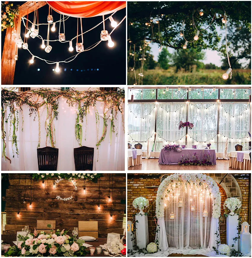 Фон для фотосъемки с изображением природы свадьбы сада Дня Святого Валентина