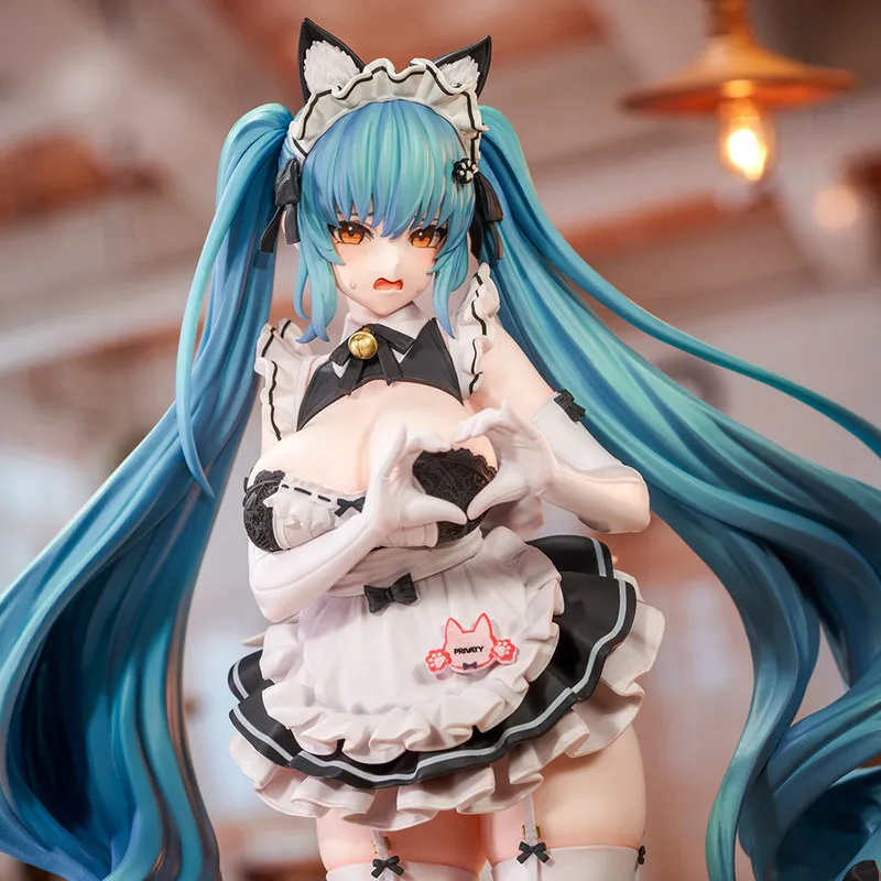 Фото В наличии: Оригинальная фигурка Hobby Sakura Goddess Of Victory: Nikke Privaty: Unkind Maid / Unfriendly Maid, масштаб 1/10, предварительно окрашенная. №3