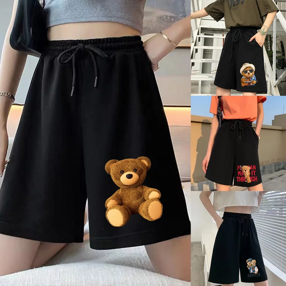 

Женские шорты, модные штаны в семи точках, милые спортивные повседневные брюки для студентов, модная женская одежда в стиле Харадзюку