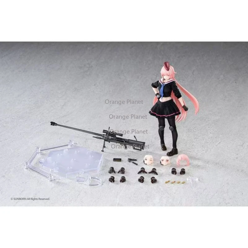 HASUKI PA011 Pocket Art Girls Frontline NTW‑20, фигурка в масштабе 112 с тканевым телом, полная модель (art.: 3920dc95f5221) - 3920dc95f5221
