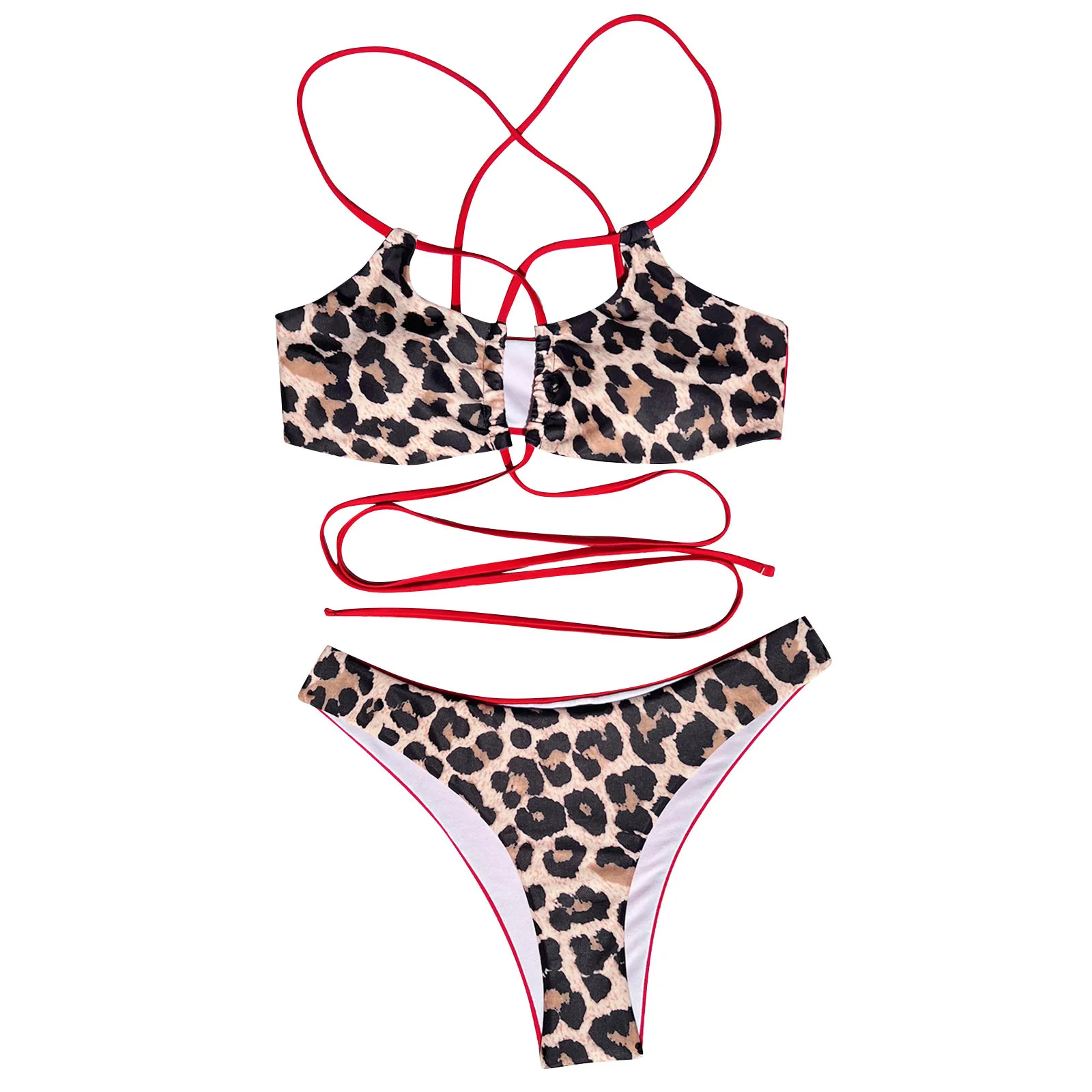 

Модная женская сексуальная пляжная одежда с открытой спиной, женское бикини, новинка 2023, сексуальный купальник