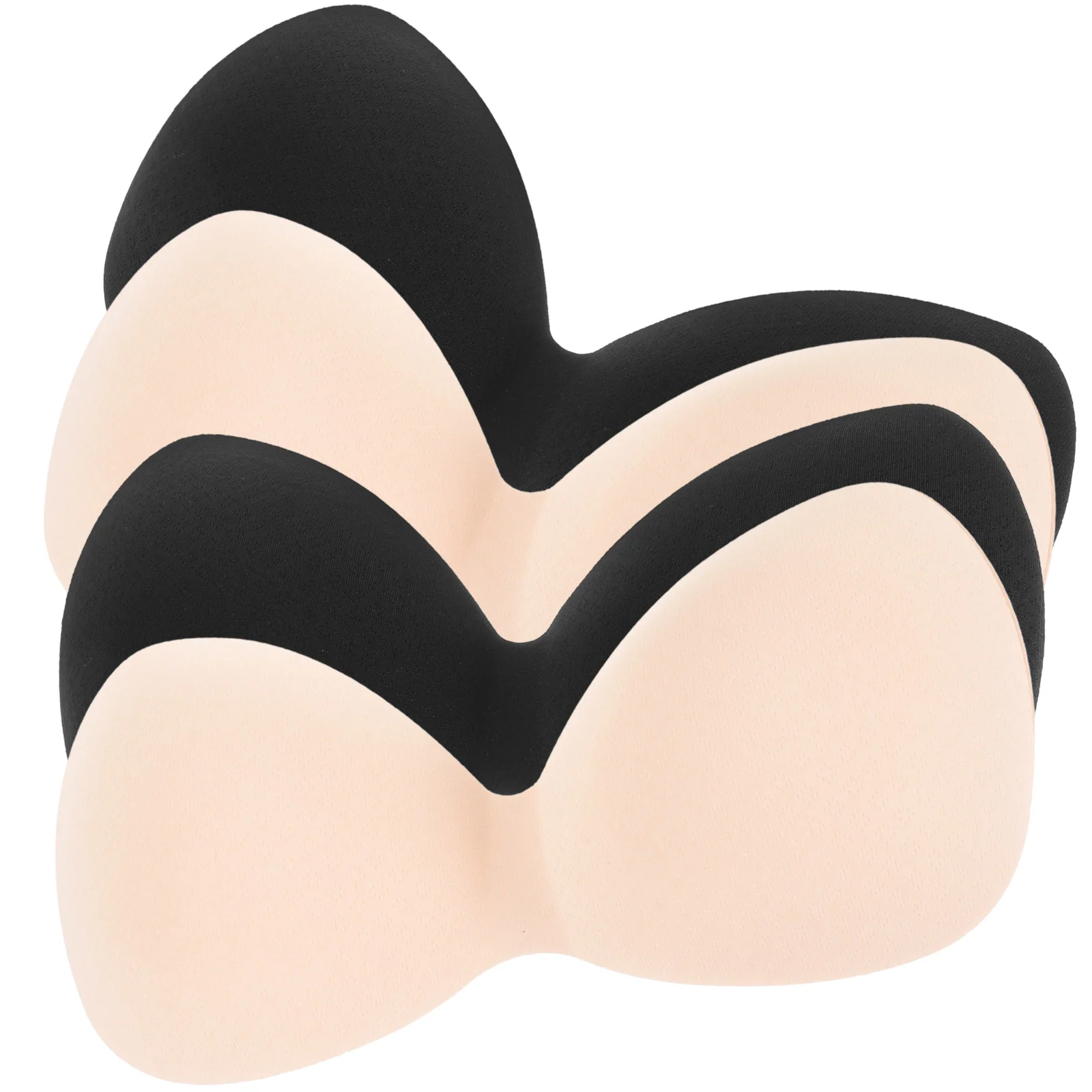 

4 Pcs Pads Cups Inserts Women Push Bras Dresses Armour Jelly Removable
