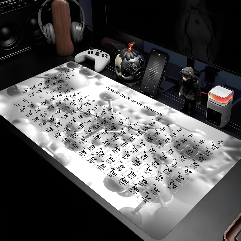 Коврик для мыши с периодической таблицей Ele Ments большой игровой коврик утолщенный