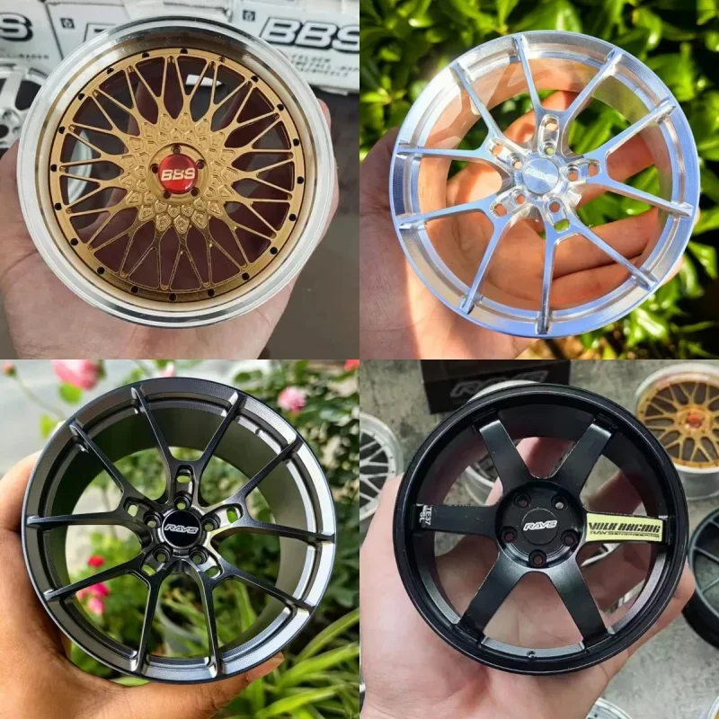 Новое поступление 1/5 модель автомобиля ковка Bbs Rays металлический алюминиевый