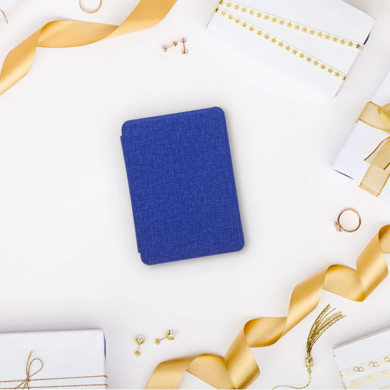 Фото Чехол для электронной книги, совместимый с Kindle Paperwhite 5, 4, 3, защитный чехол для электронной книги, откидная крышка из искусственной кожи, устойчивая к царапинам. №1