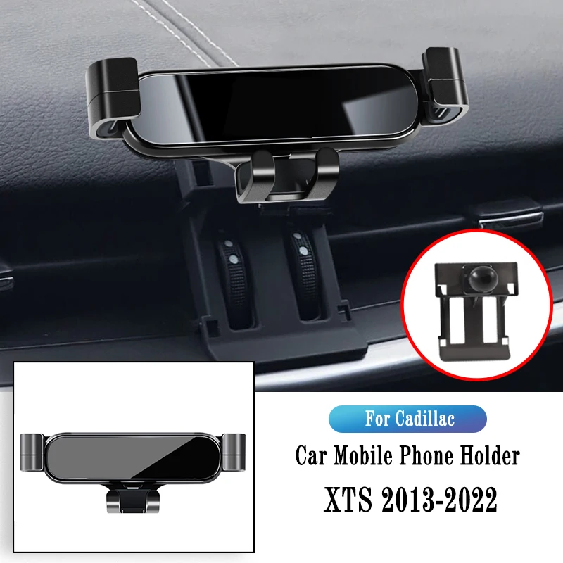 

Car Phone Holder For Cadillac XTS 2013-2022 Gravity Navigation Bracket GPS Stand Air Outlet Clip Rotatable Support Accessories