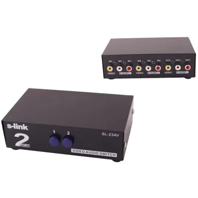 

S-LINK 2 порта видео аудио разветвитель Разъем конвертер двухсторонний разветвитель проектор монитор HDMI адаптер HDTV распределитель