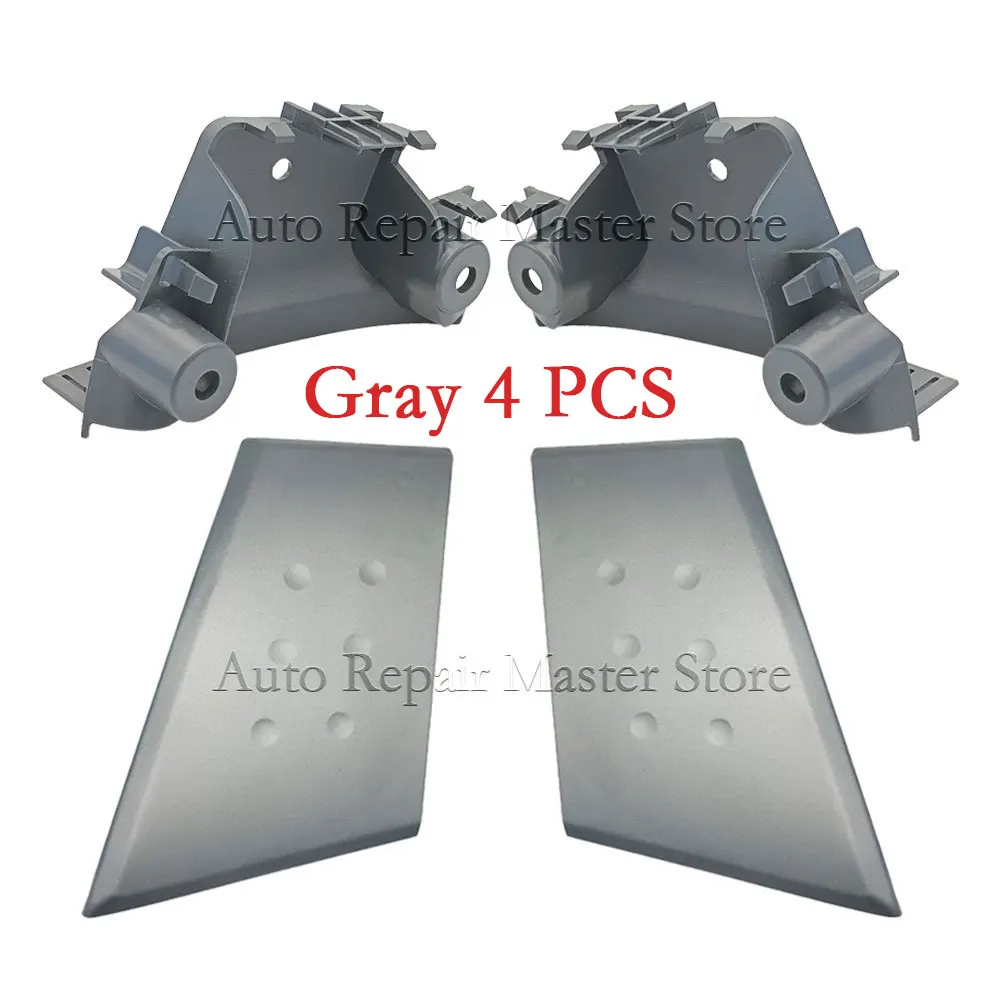 Основание подлокотника двери, дверная пряжка, ручная крышка, черная, серая внутренняя ручка для Peugeot 107 Toyota Aygo Citroen C1 2005-2009