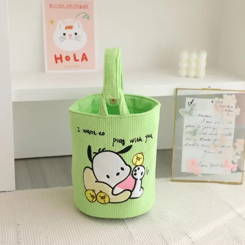 Sanrios Cinnamoroll My Melody Kuromi сумка для хранения с героями мультфильмов милая обеда
