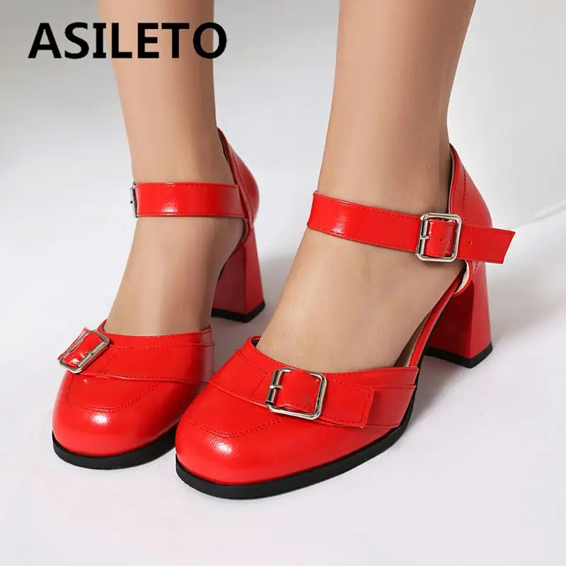 ORCHA LISA Совершенно новые милые женские сандалии с круглым носком на блочном