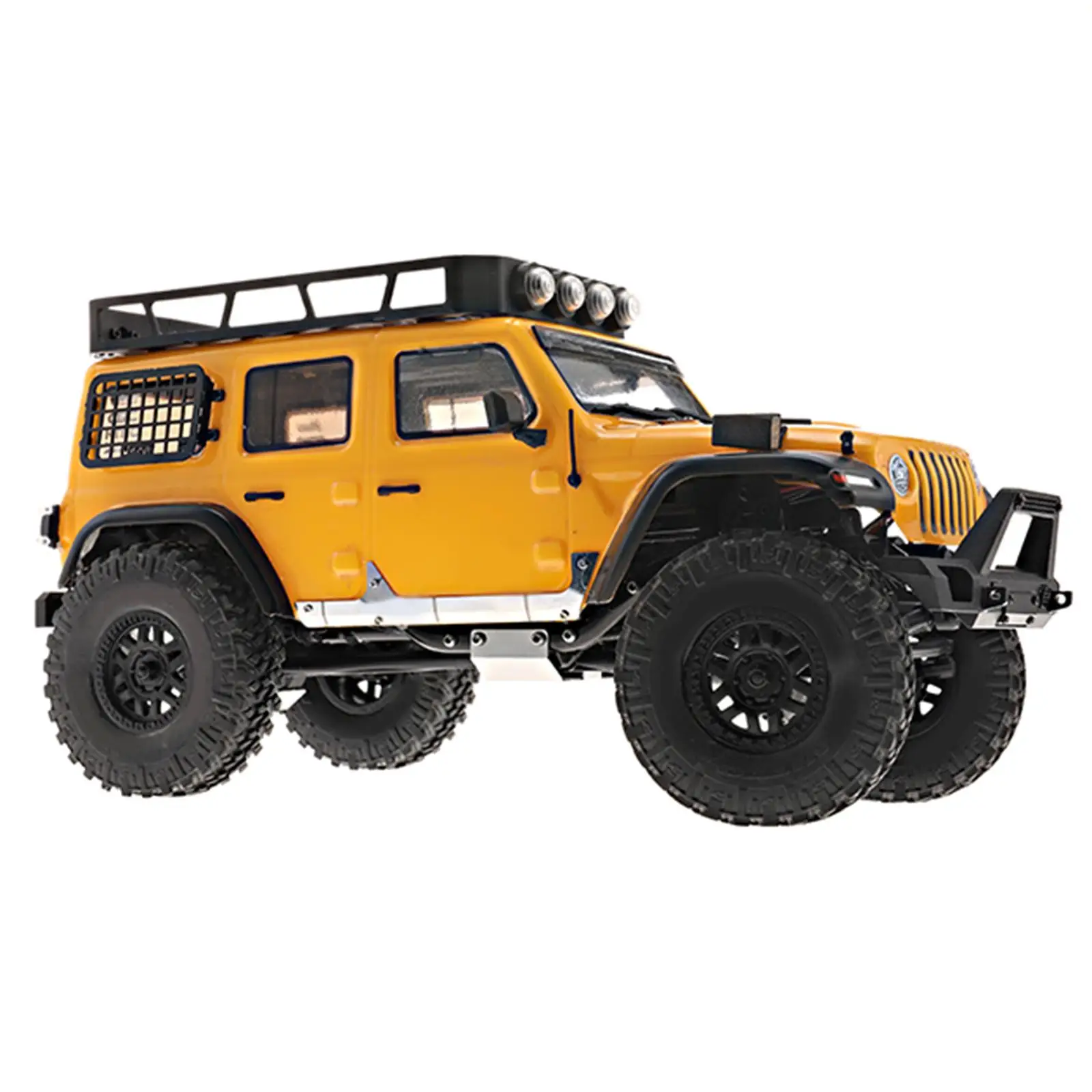 

1/24 Scale Roof Rack Luggage Rack Spotlight Decoration for Axial Crawler Vehicle Modification SCX24 Axi00002